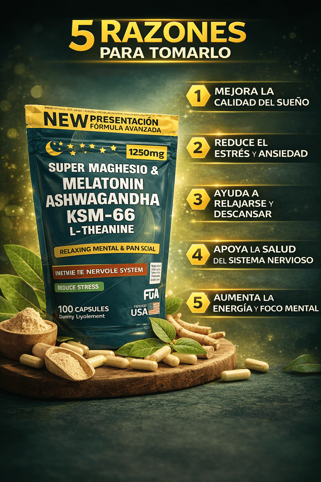 SUPER AHSWAGANDHA + ENVIO GRATIS